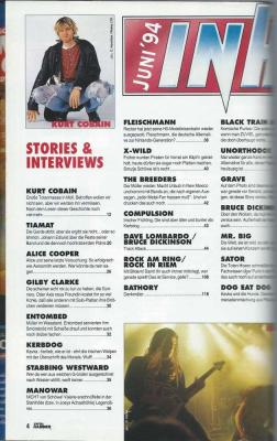 Metal Hammer 06 1994 content a