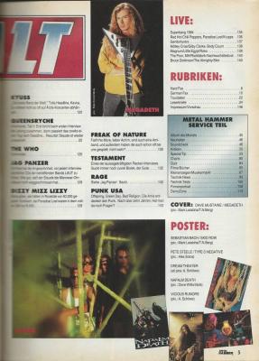 Preview: Metal Hammer (11/1994) Content 2
