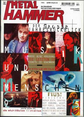 Metal Hammer 02-1996 cover