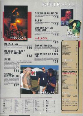 Metal Hammer 10/1996 content b