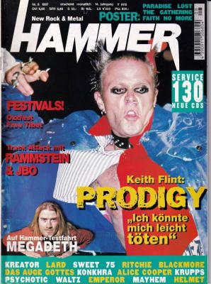 Metal Hammer 08-1997 cover