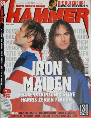 Metal Hammer 05 2000 cover