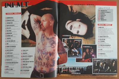 Metal Hammer 08 2000 content