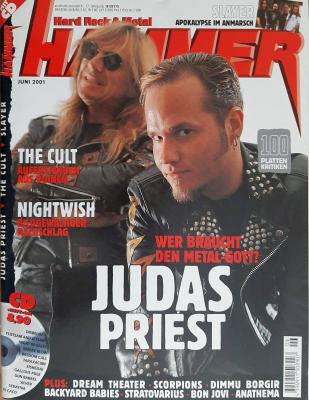 Metal Hammer 06 2001 Heftcover
