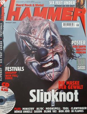Metal Hammer 08 2001 Heftcover