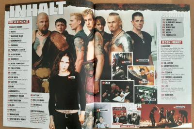 Metal Hammer 09 2001 content a