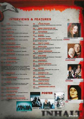 Metal Heart - Hardrockmagazin 06/2003 Inhalt b