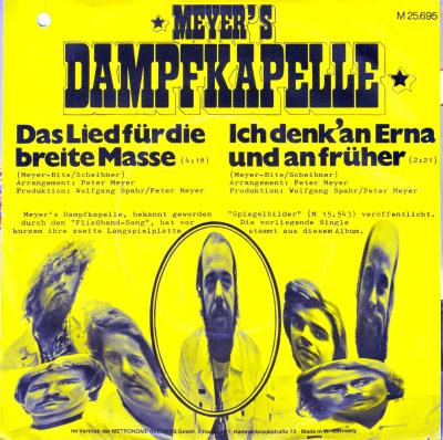 Meyer's Dampfkapelle - Das Lied für die breite Masse (back cover)