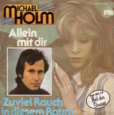 Michael Holm - Allein mit dir (Ariola Vinyl-Single)