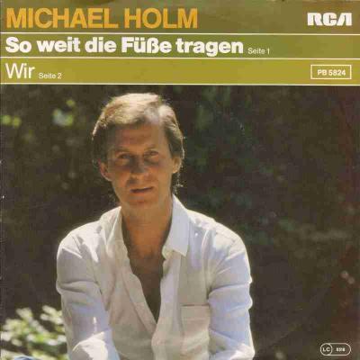 Michael Holm - So weit die Füße tragen (Vinyl-Single)