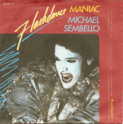 Michael Sembello - Maniac (Vinyl-Single Germany 1981)