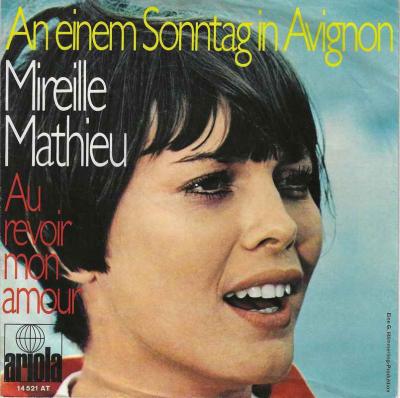 Mireille Mathieu - An einem Sonntag in Avignon (Single)