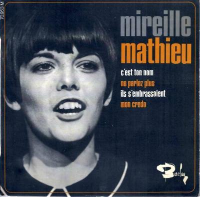 Mireille Mathieu - C'est Ton Nom: EP (7" Single France)