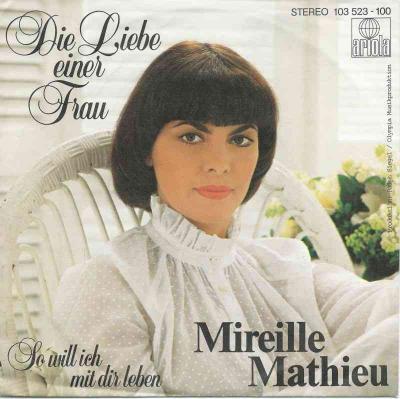 Mireille Mathieu - Die Liebe einer Frau (Vinyl-Single)