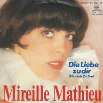 Mireille Mathieu - Die Liebe zu dir (Ariola Single)