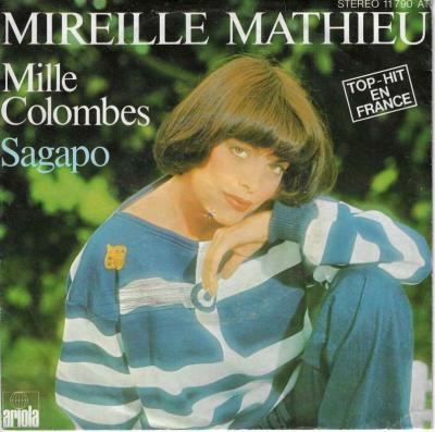 Mireille Mathieu - Mille Colombes (7" Single Germany)