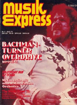 Musik-Express april 1975 cover
