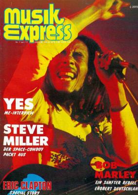 Musik-Express - July 1977 cover