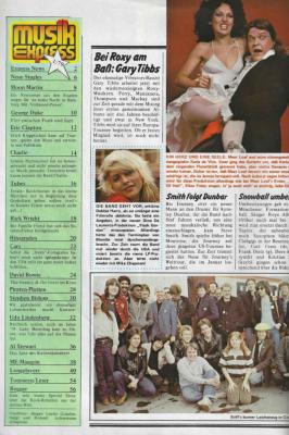 Preview: Musik-Express - January 1979 content
