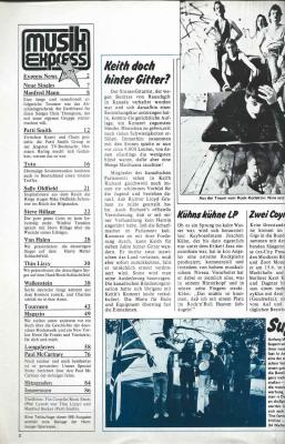 Musik-Express Nummer 06/79 content
