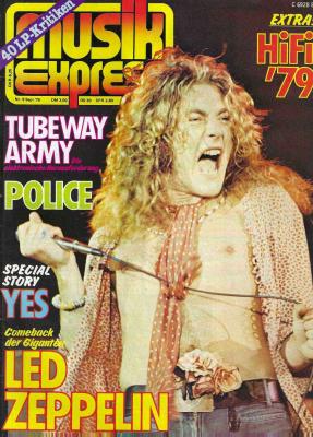 Musik-Express - September 1979 cover