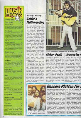Preview: Musik-Express - October 1979 content