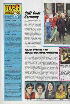 Preview: Musik-Express - Februar 1980 Inhalt