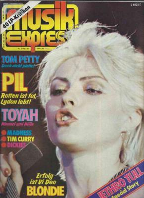 Musik-Express - März 1980 mit Special Story: Jethro Tull