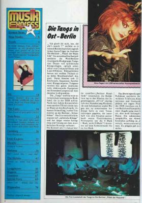 Preview: Musik-Express - März 1980 mit Special Story
