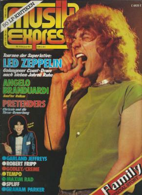 Musik-Express 08/80 Heftcover