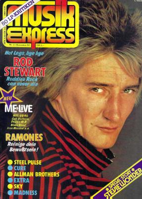 Musik Express 11 1980 Heftcover