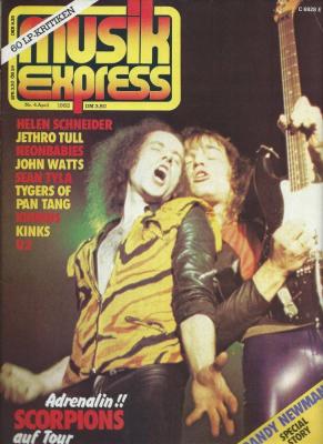 Musik-Express - April 1982 Heftove