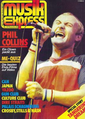 Musik Express 12 1982 Heftcover