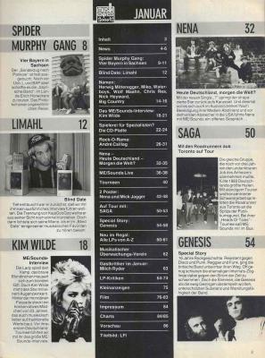 Musik-Express sounds CH 01-1984 content