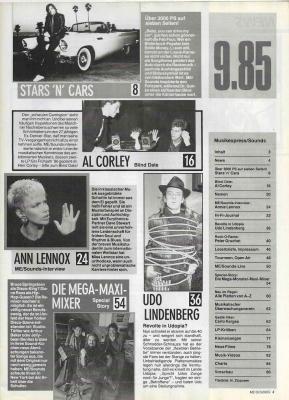 Musik-Express Sounds - 09-1985 content