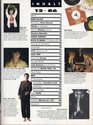 Musik-Express Sounds 12-1986 content