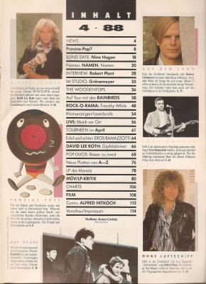 Musik-Express Sounds - april 1988 content