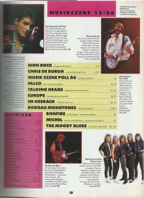 Musik Szene 12 1986 index