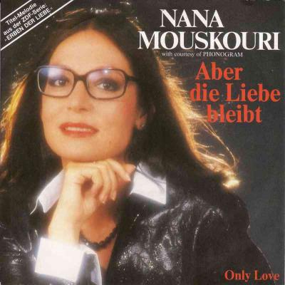 Nana Mouskouri - Aber die Liebe bleibt (Vinyl-Single)