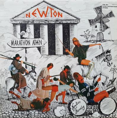 Newton Family - Marathon (Pepita-Records Vinyl-LP Ungarn)