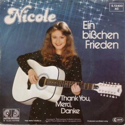 Nicole - Ein bißchen Frieden (7" Jupiter Vinyl-Single)