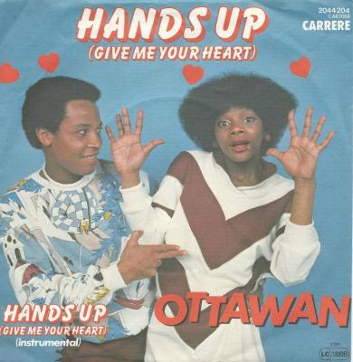 Ottawan - Hands Up (Carrere Vinyl-Single Germany 1981)