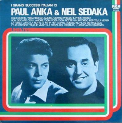 Paul Anka & Neil Sedeka - I Grandi Successi Italiani Di (LP)