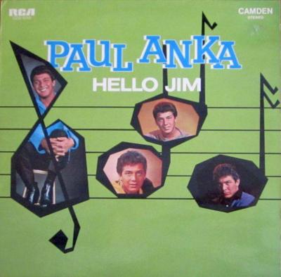 Paul Anka - Hello Jim (RCA-Camden Vinyl-LP Germany)