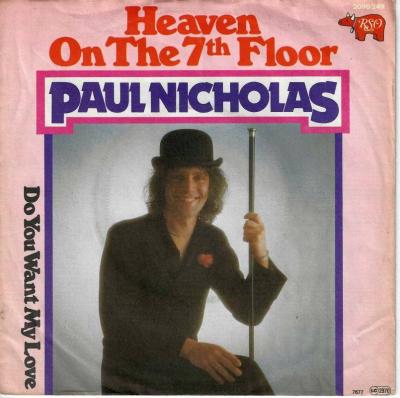 Paul Nicholas - Heaven On The 7th Floor (7" RSO Single)