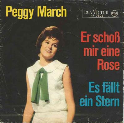 Peggy March - Er schoss mir eine Rose (Vinyl-Single)