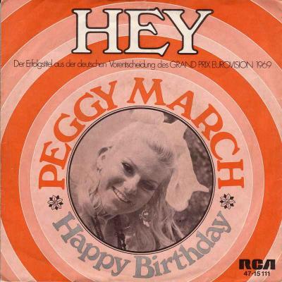 Peggy March - Hey (Vinyl-Single 1969)