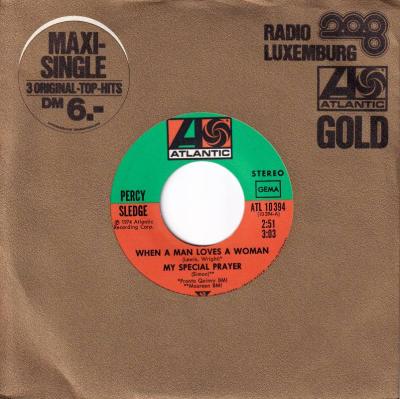 Percy Sledge - When A Man Loves A Woman (7" EP Single)