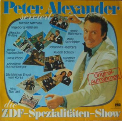 Peter Alexander - Die ZDF-Spezialitäten Show (2 LP 1977)