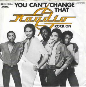 Raydio - You Can't Change That (7" Arista Vinyl-Single)